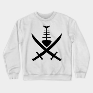 Pirate Cat tattoed symbol Crewneck Sweatshirt